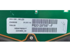 Recambio de cuadro instrumentos para opel vivaro furgón/combi (07.2006 =>) combi 2.7t l1h1 referencia OEM IAM P8201297597F  