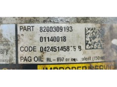 Recambio de compresor aire acondicionado para renault scenic ii emotion referencia OEM IAM 8200309193  