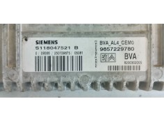 Recambio de centralita cambio automatico para citroen c3 1.4 referencia OEM IAM S118047521B 9657229780 