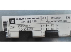 Recambio de sistema audio / radio cd para opel astra twin top enjoy referencia OEM IAM 13251047  