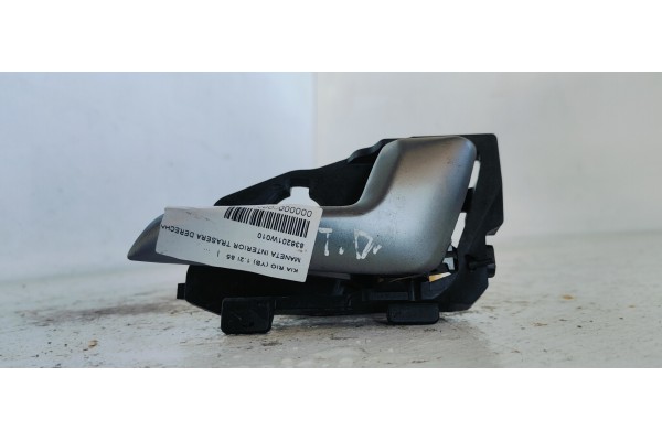 Recambio de maneta interior trasera derecha para kia rio (yb) 1.2i 85 referencia OEM IAM 836201W010  