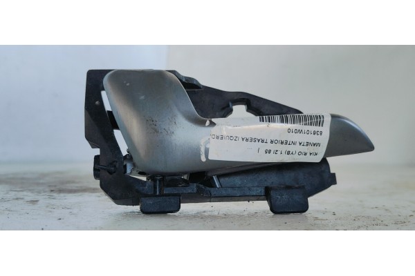 Recambio de maneta interior trasera izquierda para kia rio (yb) 1.2i 85 referencia OEM IAM 836101W010  