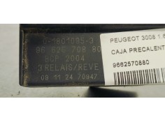 Recambio de caja precalentamiento para peugeot 3008 1.6 hdi 110 fap referencia OEM IAM 9662570880  