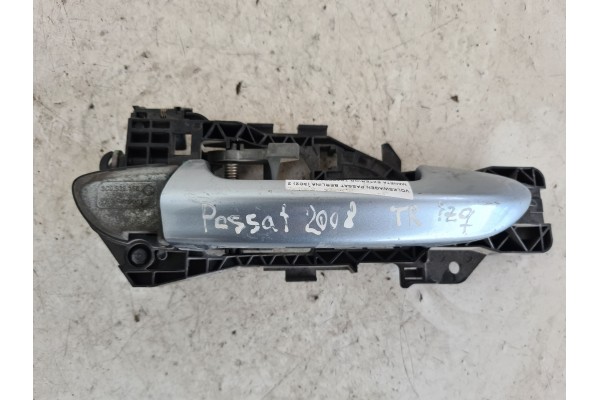 Recambio de maneta exterior trasera derecha para volkswagen passat berlina (3c2) 2.0 tdi referencia OEM IAM 3C0837886G  