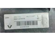 Recambio de radiador agua para renault megane iii coupe expression referencia OEM IAM 214105150R  