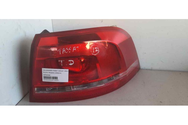 Recambio de piloto trasero derecho para volkswagen passat variant (365) 1.4 16v tsi referencia OEM IAM 3AF945096  