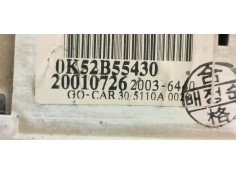 Recambio de cuadro instrumentos para kia carnival ii 2.9 crdi lx referencia OEM IAM 0K52B55430  