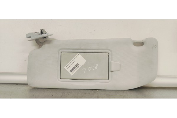 Recambio de parasol izquierdo para peugeot 2008 (--.2013) 1.2 i turbo 130 referencia OEM IAM   