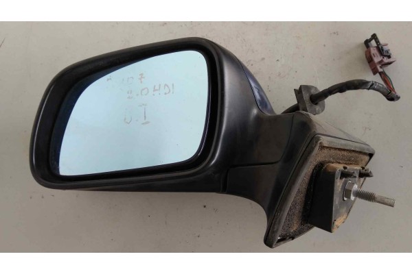 Recambio de retrovisor izquierdo para peugeot 407 2.0 16v hdi fap referencia OEM IAM 41454313  