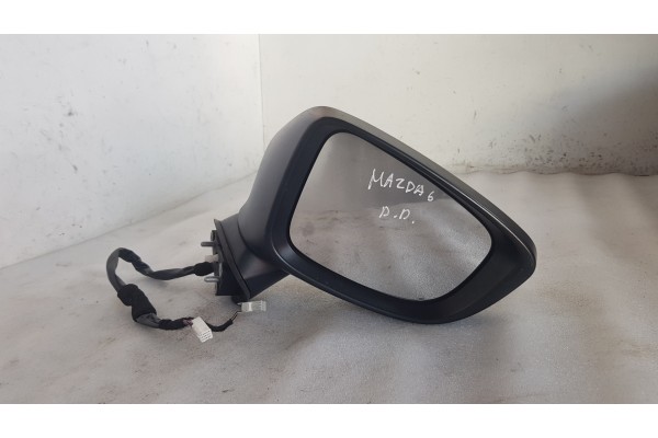 Recambio de retrovisor derecho para mazda 6 kombi ()(.2012) 2.0i 145 referencia OEM IAM   