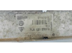 Recambio de radiador agua para volkswagen touareg (7la) tdi r5 referencia OEM IAM 7L6121253C  