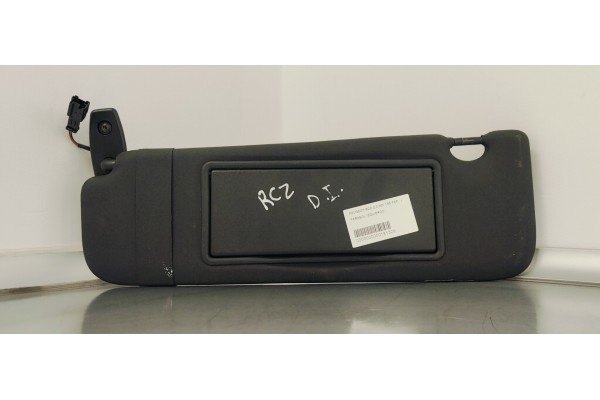 Recambio de parasol izquierdo para peugeot rcz 2.0 hdi 163 fap referencia OEM IAM   