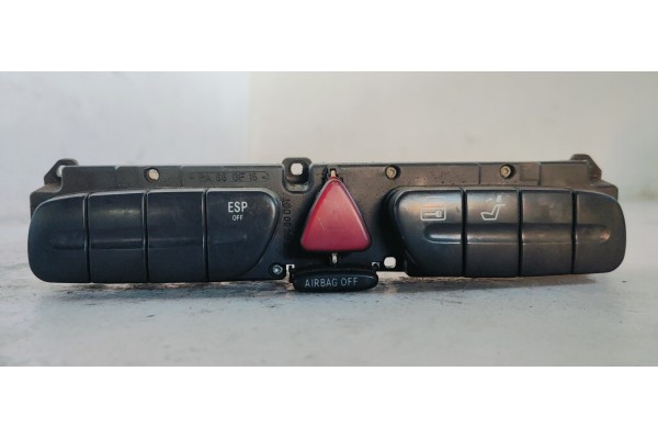 Recambio de warning para mercedes-benz clase c (w203) berlina 220 cdi (203.006) referencia OEM IAM 2038214658  