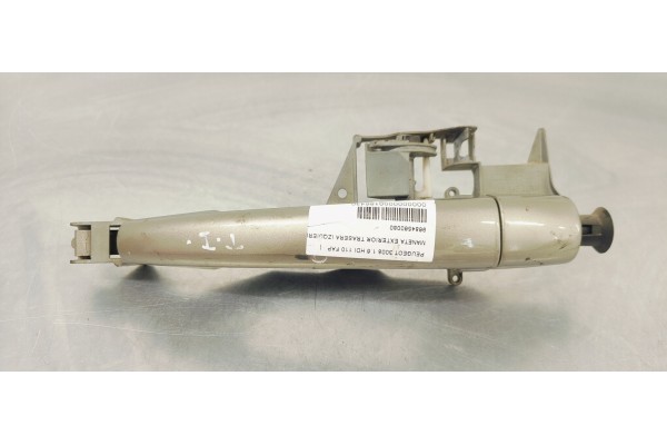 Recambio de maneta exterior trasera izquierda para peugeot 3008 1.6 hdi 110 fap referencia OEM IAM 9684560080  