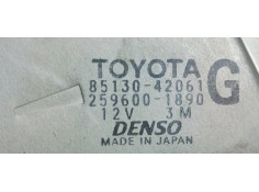 Recambio de motor limpia trasero para toyota rav 4 (a3) advance cross sport referencia OEM IAM 8513042061  