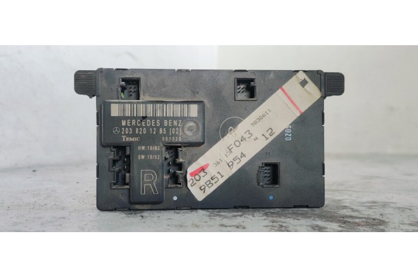 Recambio de modulo electronico para mercedes-benz clase c (w203) berlina 220 cdi (203.006) referencia OEM IAM 2038201285  