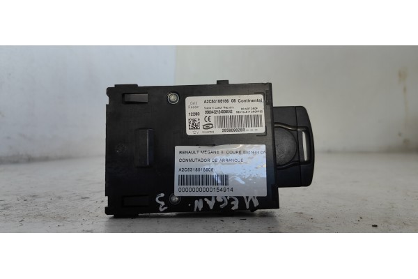 Recambio de conmutador de arranque para renault megane iii coupe expression referencia OEM IAM A2C5318518606  