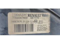 Recambio de faro derecho para renault megane i scenic (ja0) 1.6 referencia OEM IAM   