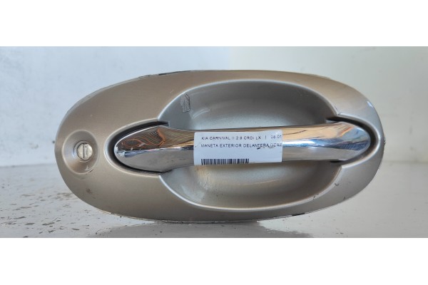 Recambio de maneta exterior delantera derecha para kia carnival ii 2.9 crdi lx referencia OEM IAM   