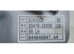 Recambio de elevalunas trasero izquierdo para hyundai santa fe (sm) 2.4 gls referencia OEM IAM 8347026030  