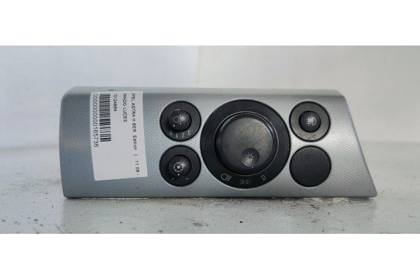 Recambio de mando luces para opel astra h ber. edition referencia OEM IAM 13124864  