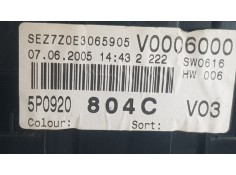 Recambio de cuadro instrumentos para seat toledo (5p2) 1.9tdi 105 referencia OEM IAM 5P0920804C  