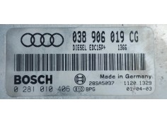 Recambio de centralita motor uce para audi a4 berlina (8e) 1.9 tdi (96kw) referencia OEM IAM 0281010406  