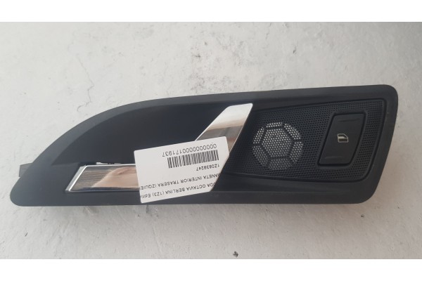 Recambio de maneta interior trasera izquierda para skoda octavia berlina (1z3) edition 100 referencia OEM IAM 1Z0839247  