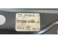 Recambio de elevalunas delantero izquierdo para opel astra k lim. 5türig dynamic referencia OEM IAM 39142315  