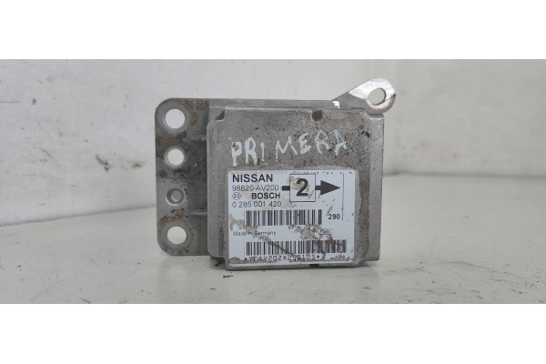 Recambio de centralita airbag para nissan primera berlina (p12) 2.0 16v cat referencia OEM IAM 0285001420  