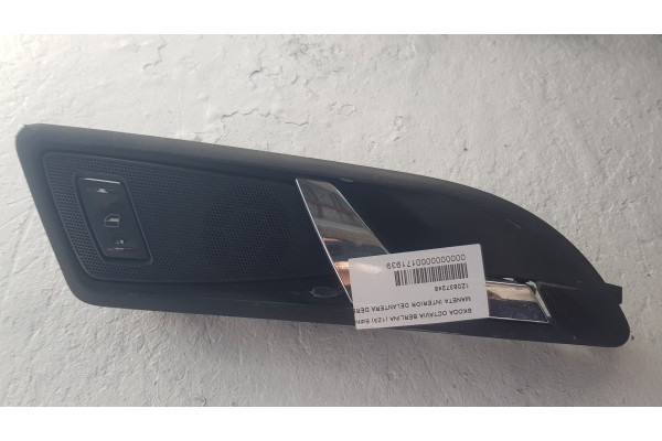 Recambio de maneta interior delantera derecha para skoda octavia berlina (1z3) edition 100 referencia OEM IAM 1Z0837248  