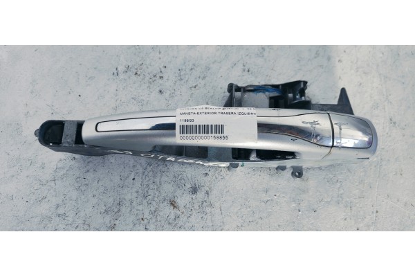 Recambio de maneta exterior trasera izquierda para citroen c5 berlina millenium referencia OEM IAM 1198G3  