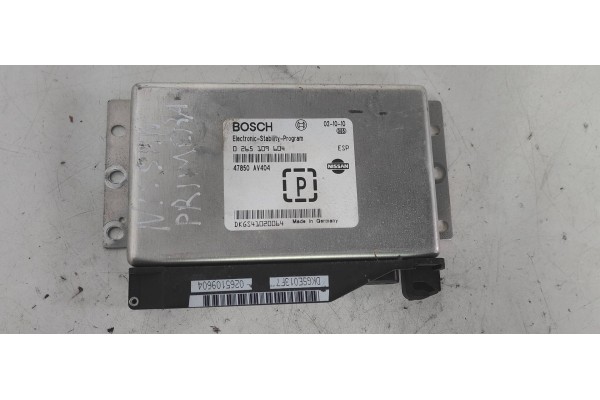 Recambio de centralita asr para nissan primera berlina (p12) 2.0 16v cat referencia OEM IAM 0265109604 47850AV404 