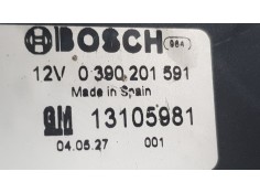 Recambio de motor limpia trasero para opel astra h ber. edition referencia OEM IAM 13105981  