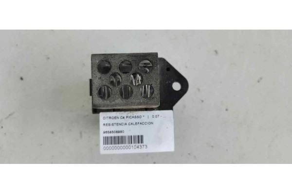 Recambio de resistencia calefaccion para citroen c4 picasso 2.0 16v cat (rfj / ew10a) referencia OEM IAM 9658508980  