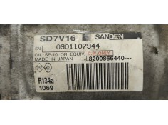 Recambio de compresor aire acondicionado para dacia sandero 1.5 dci 85 referencia OEM IAM 8200866440  