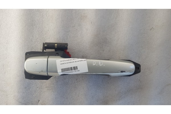 Recambio de maneta exterior delantera derecha para toyota avensis berlina (t25) 2.0 d4d 115 referencia OEM IAM   