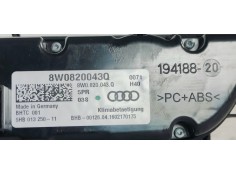 Recambio de mando climatizador para audi a4 berlina (8w2) 3.0tdi 272 4x4 fap referencia OEM IAM 8W0820043Q  