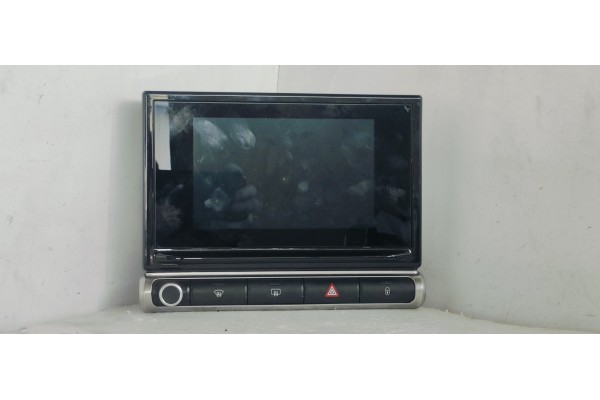 Recambio de pantalla multifuncion para citroen c3 1.2i 82 referencia OEM IAM 9838155680  