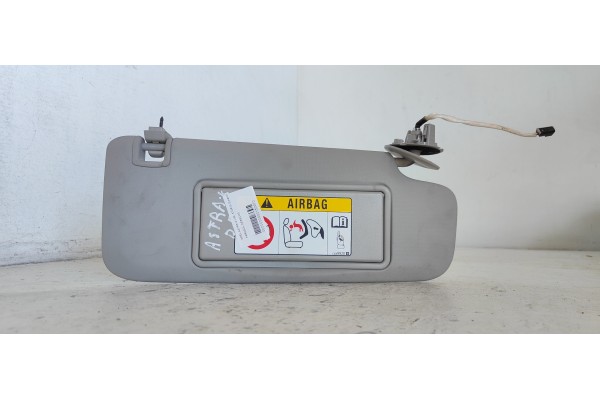 Recambio de parasol derecho para opel astra k lim. 5türig dynamic referencia OEM IAM   