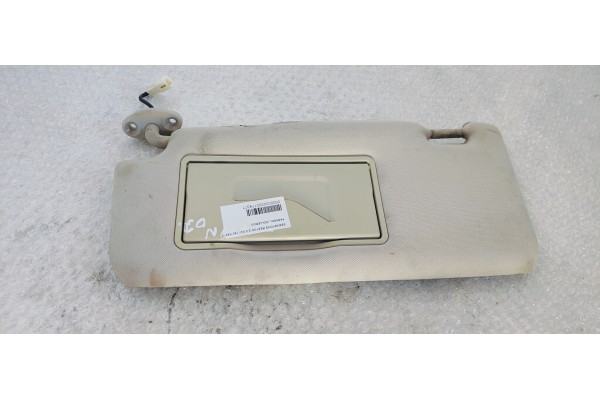 Recambio de parasol izquierdo para ssangyong rexton 2.2 xdi 180 fap referencia OEM IAM   