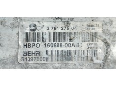 Recambio de radiador agua para mini mini (r56) 1.6 16v diesel cat referencia OEM IAM 275127504  