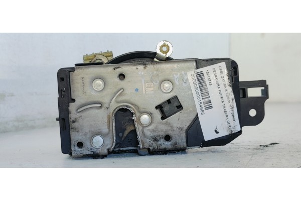 Recambio de cerradura puerta trasera derecha para opel zafira b edition ´´111 jahre´´ referencia OEM IAM 13218748  