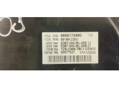 Recambio de cuadro instrumentos para peugeot 3008 1.6 hdi 110 fap referencia OEM IAM 9666174980  