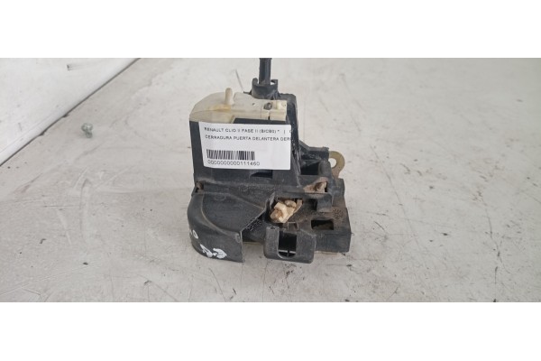 Recambio de cerradura puerta delantera derecha para renault clio ii fase ii (b/cb0) 1.2 referencia OEM IAM   