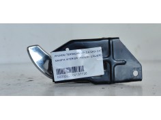 Recambio de maneta interior trasera izquierda para hyundai terracan (hp) 2.9 crdi cat referencia OEM IAM   