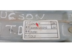 Recambio de elevalunas trasero derecho para hyundai tucson (jm) 2.0 crdi cat referencia OEM IAM 834802E010  