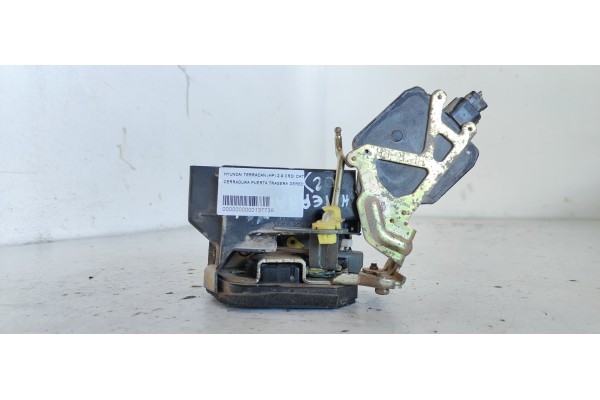 Recambio de cerradura puerta trasera derecha para hyundai terracan (hp) 2.9 crdi cat referencia OEM IAM   