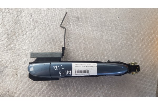Recambio de maneta exterior trasera derecha para mazda 6 kombi ()(.2012) 2.0i 145 referencia OEM IAM   