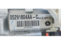 Recambio de elevalunas trasero derecho para jeep patriot 2.0 crd cat referencia OEM IAM 05291804AA  